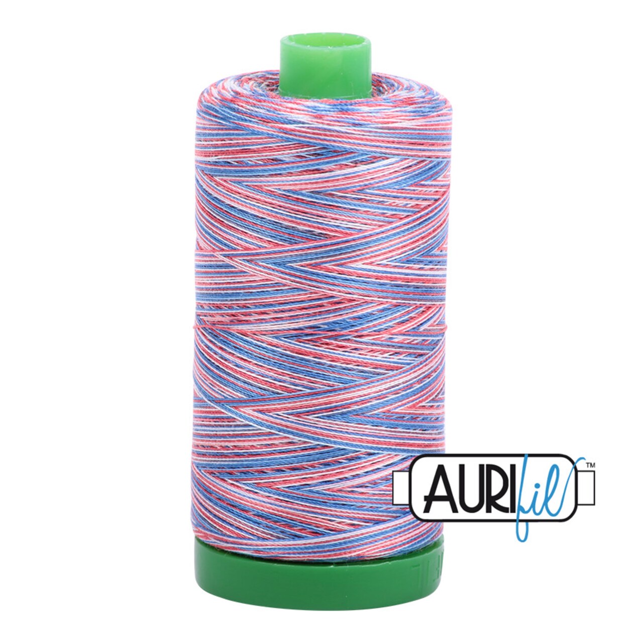 Liberty - Variegated (3852) | 40wt Large Spool (1000M / 1094Y) | Aurifil Thread